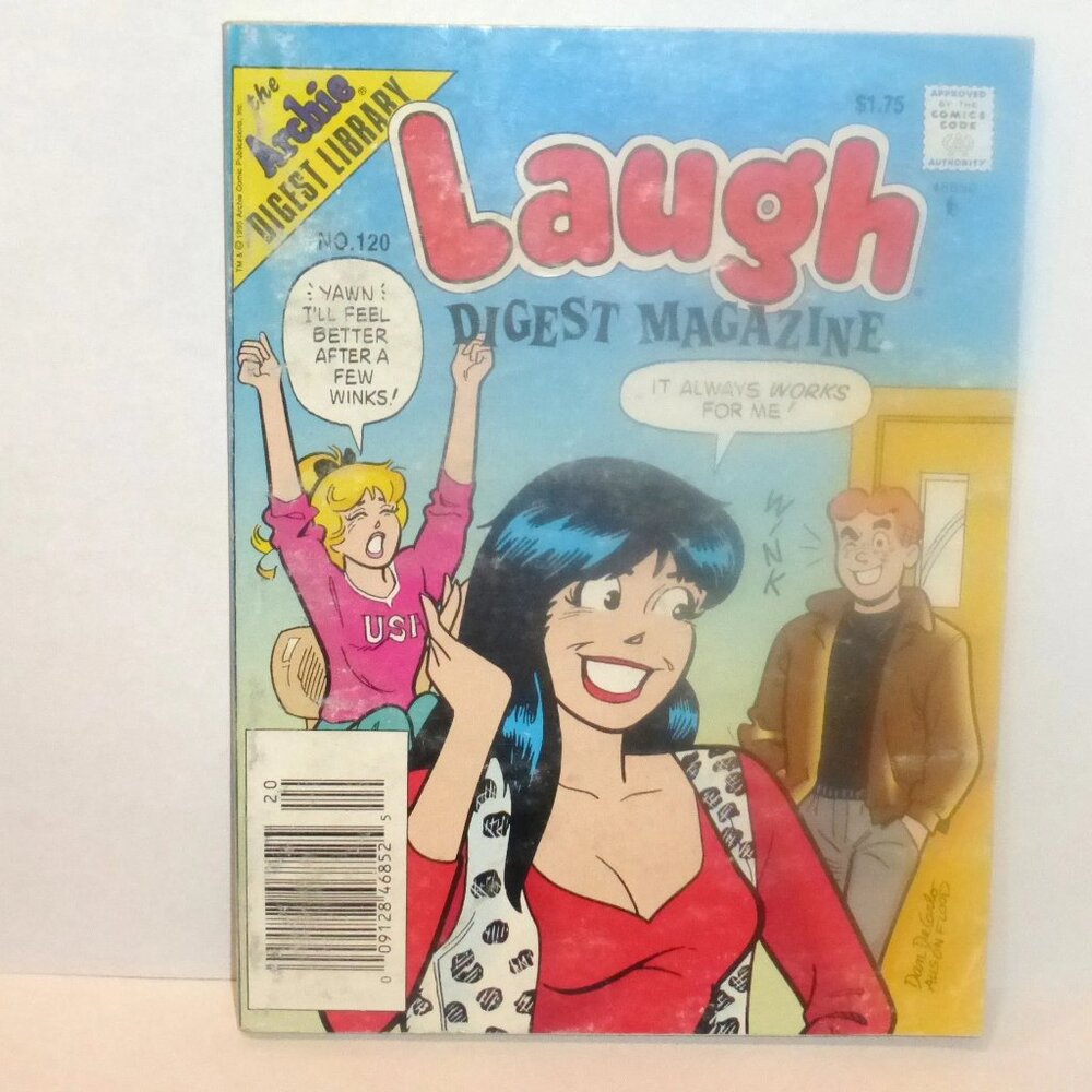 1st Print 1995 Archie Digest Library LAUGH DIGEST Magazine #12 Archie Magazine C